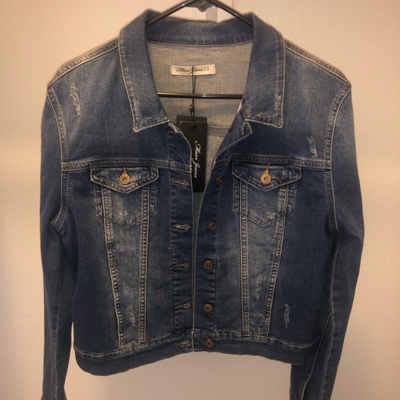 Hand Painted Jean Jacket - Picture 2 of 3